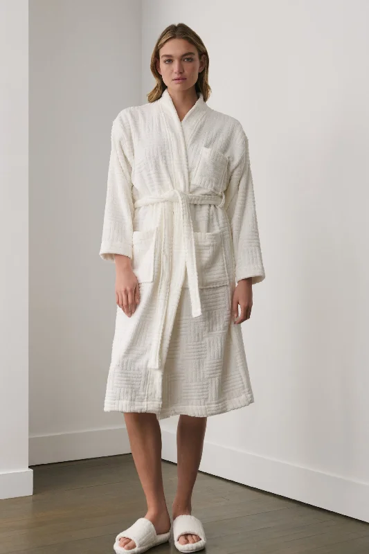 Men's robes with a sherpa - lined hood​Serenity Robe