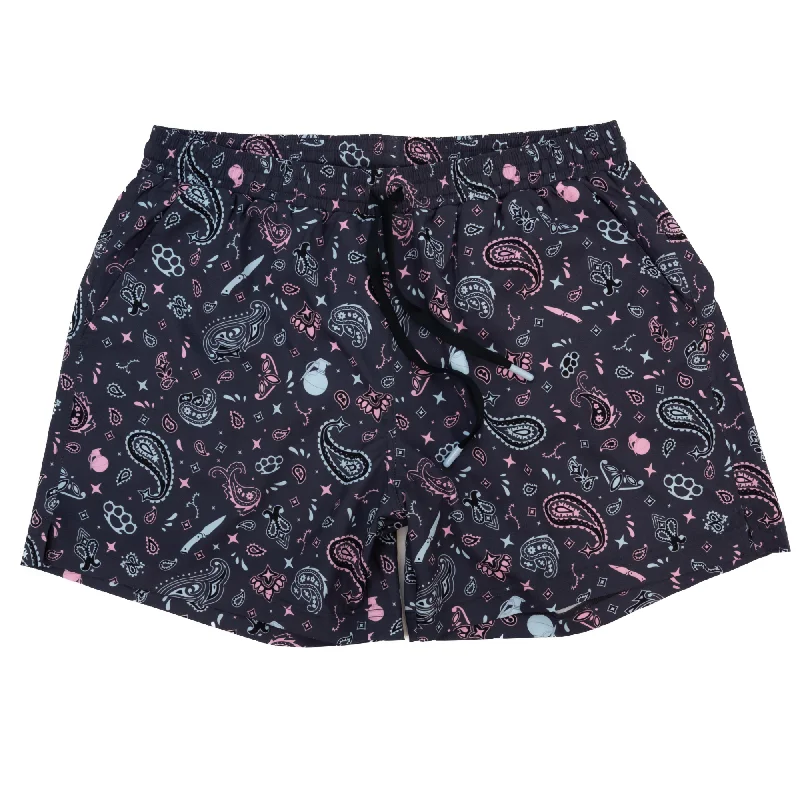 Men's UV - Resistant Swim Shorts with UPF 50+ Protection for Safe Sun ExposureSwim Trunks - Paisley Men's UV - Resistant Swim Shorts with UPF 50+ Protection for Safe Sun ExposureSwim Trunks - Paisley