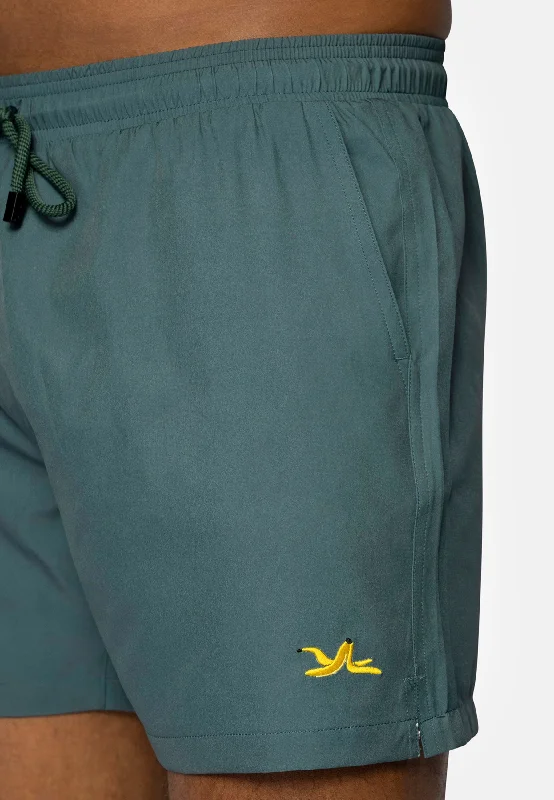 Men's Quick - Dry Microfiber Swim Shorts with Elastic Waistband for Comfortable Beach TripsBanana Coco Men's Quick - Dry Microfiber Swim Shorts with Elastic Waistband for Comfortable Beach TripsBanana Coco