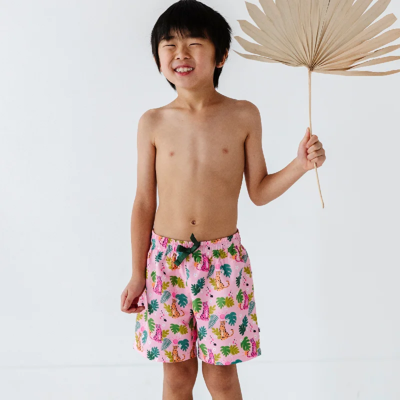 Men's Swim Shorts with Reflective Trim for Safety during Nighttime SwimmingSpot On Cheetah Boys Swim Trunks Men's Swim Shorts with Reflective Trim for Safety during Nighttime SwimmingSpot On Cheetah Boys Swim Trunks
