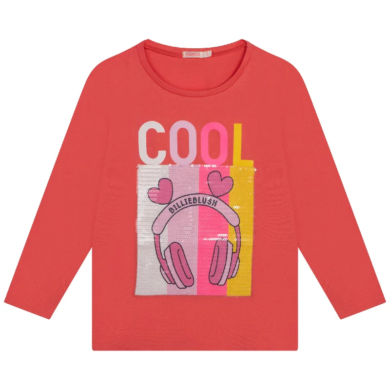 Men's plus - size pocket t - shirts with a classic lookBillieblush Long Sleeve T-Shirt Tomato Men's plus - size pocket t - shirts with a classic lookBillieblush Long Sleeve T-Shirt Tomato