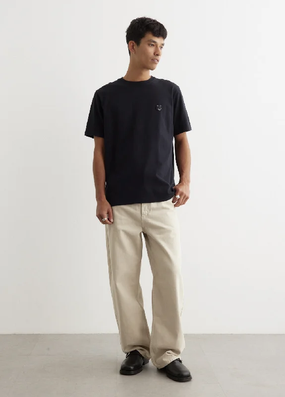 Men's ribbed t - shirts with a textured finish for added styleBold Fox Head Patch Comfort T-Shirt Men's ribbed t - shirts with a textured finish for added styleBold Fox Head Patch Comfort T-Shirt