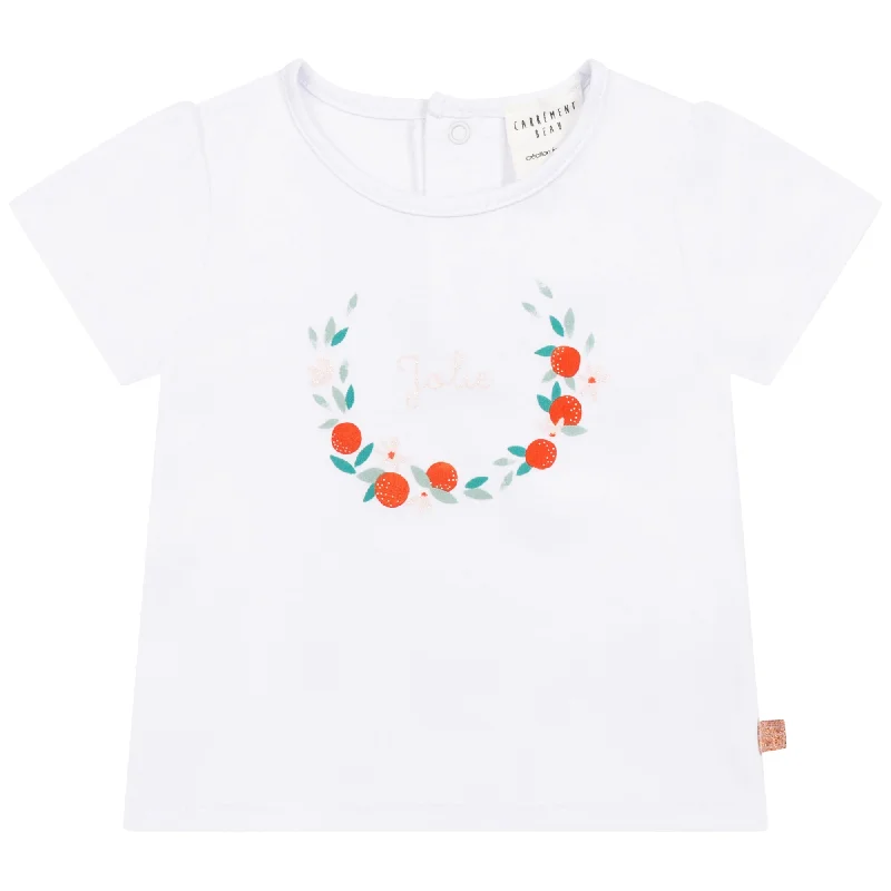 Men's UV - protection t - shirts for outdoor activities in the sunCarrément Beau Short Sleeves Tee Shirt Spring 1 Infant White Red Men's UV - protection t - shirts for outdoor activities in the sunCarrément Beau Short Sleeves Tee Shirt Spring 1 Infant White Red