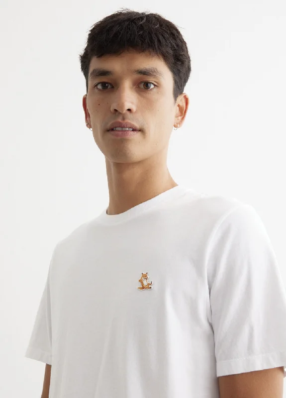 Men's tie - dye t - shirts with a bohemian styleChillax Fox Patch Regular T-Shirt