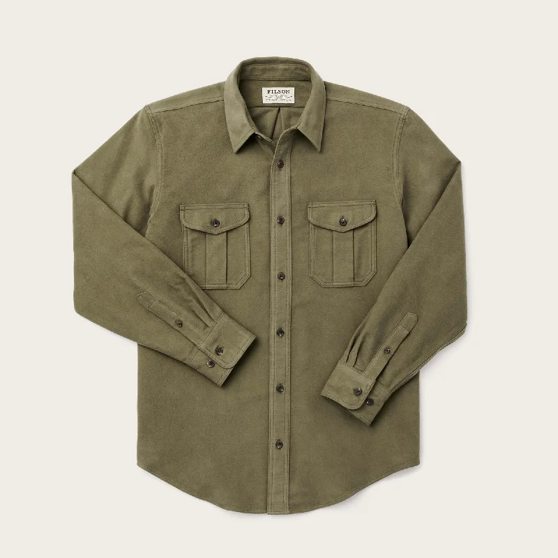 Men's long sleeve military - style utility shirts with multiple pocketsMOLLESKIN SEATTLE SHIRT Men's long sleeve military - style utility shirts with multiple pocketsMOLLESKIN SEATTLE SHIRT