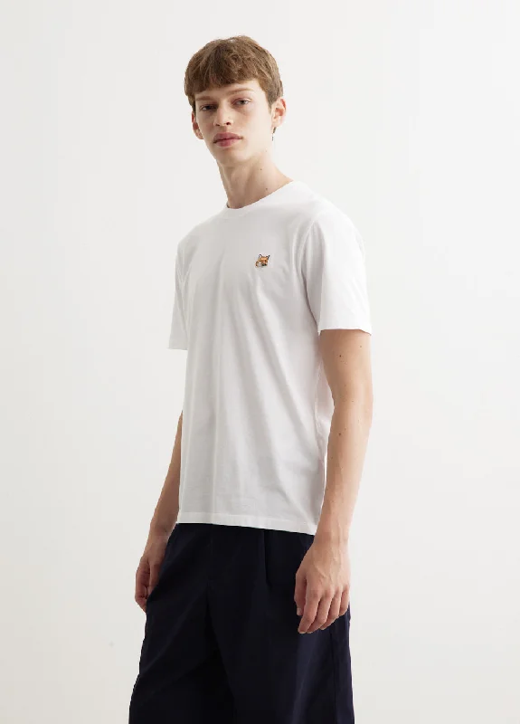 Men's ribbed t - shirts with a textured finish for added styleFox Head Patch Regular T-Shirt Men's ribbed t - shirts with a textured finish for added styleFox Head Patch Regular T-Shirt