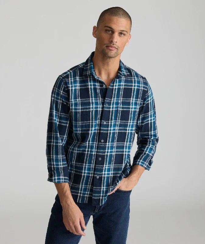 Men's antimicrobial polo shirts for odor - free daily wearOrganic Cotton Plaid Flannel Shirt