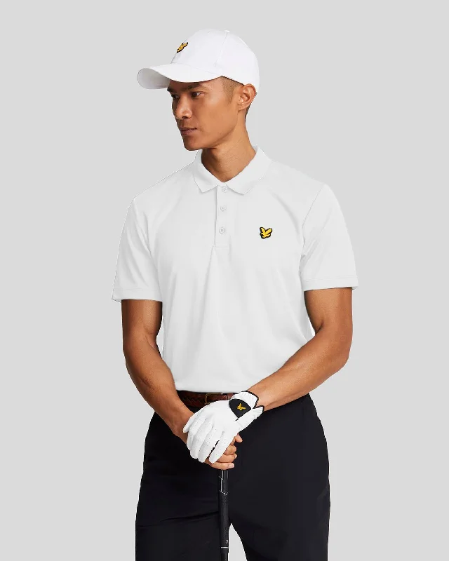 Men's jacquard woven polo shirts with intricate designsGolf Technical Polo Shirt