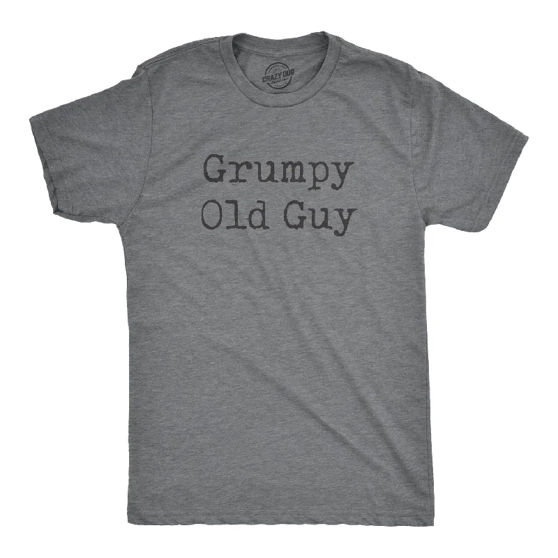 Men's organic cotton crew - neck t - shirts for everyday comfortGrumpy Old Guy Men's T Shirt Men's organic cotton crew - neck t - shirts for everyday comfortGrumpy Old Guy Men's T Shirt