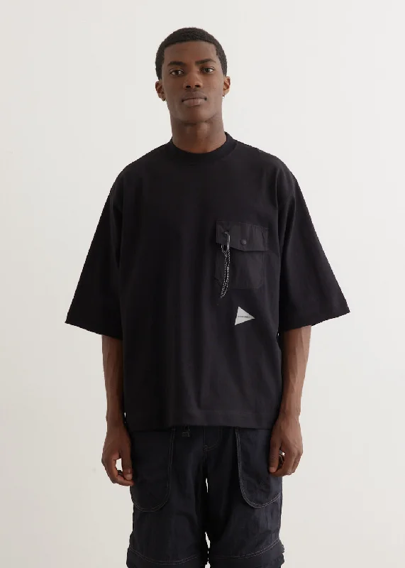 Men's eco - friendly recycled t - shirts for sustainable fashion choicesHeavy Cotton Pocket HS T-Shirt Men's eco - friendly recycled t - shirts for sustainable fashion choicesHeavy Cotton Pocket HS T-Shirt