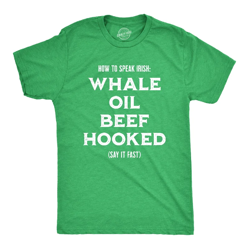 Men's v - neck muscle t - shirts for a body - building aestheticHow To Speak Irish Men's T Shirt Men's v - neck muscle t - shirts for a body - building aestheticHow To Speak Irish Men's T Shirt