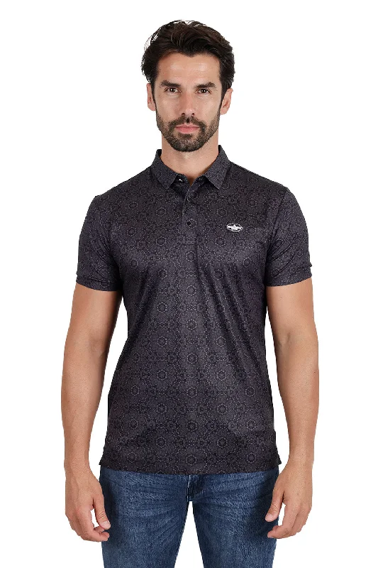 Men's formal - style silk blend polo shirts for special occasionsInterknit Form Polo Shirt
