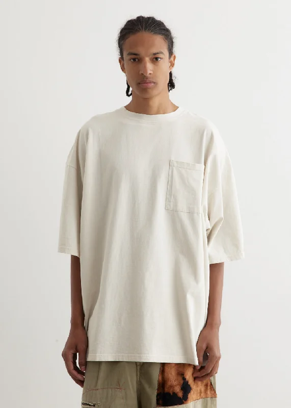 Men's eco - friendly recycled t - shirts for sustainable fashion choicesJersey 2Tones Big Pocket T-Shirt