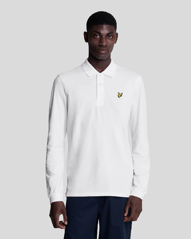 Men's reversible polo shirts with two different looksLong Sleeve Polo Shirt