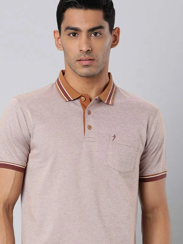 Men's breathable cotton blend polo shirts for summer outingsMen Solid Polo T-Shirt