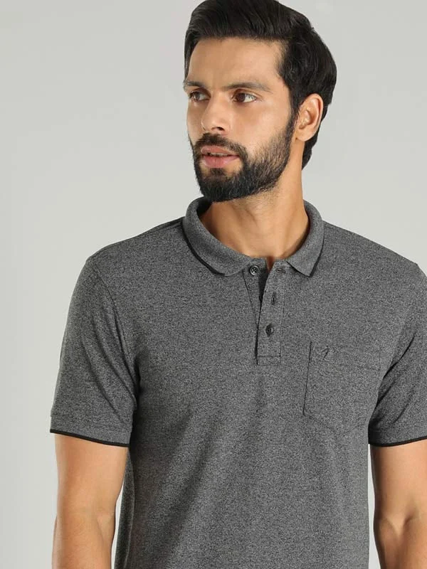 Men's lightweight performance polo shirts for tennis matchesMen Solid Polo T-Shirt