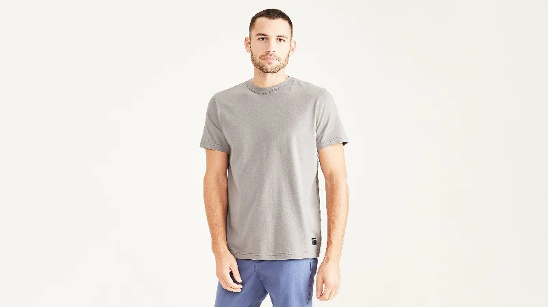 Men's breathable cotton blend polo shirts for summer outingsOriginal Tee, Slim Fit