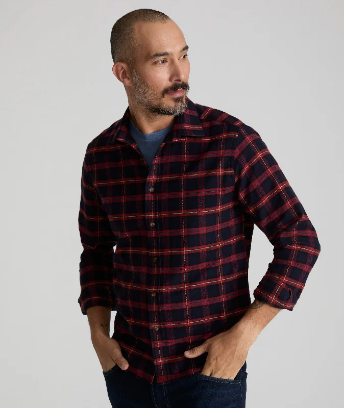 Men's budget - friendly basic polo shirts in multiple colorsFlannel Perkins Shirt