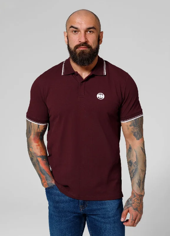 Men's high - collar polo shirts with a modern twistPolo shirt Pique Stripes Regular