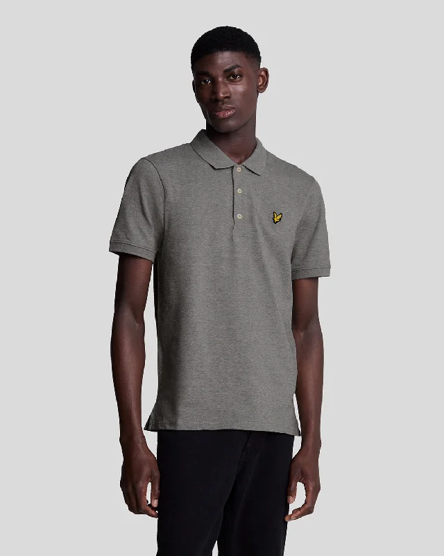 Men's UV - protected polo shirts for outdoor gardeningPlain Polo Shirt