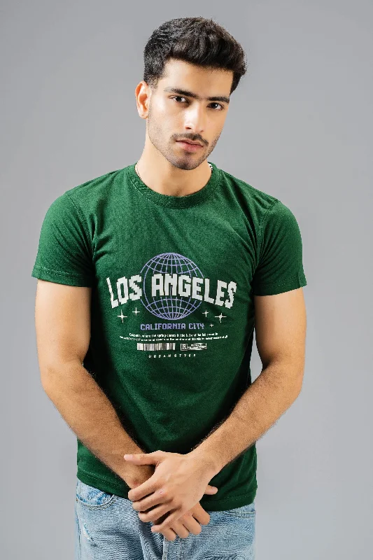 Men's reversible polo shirts with two different looksPolo Republica Men's Urban Style Printed Crew Neck Tee Shirt