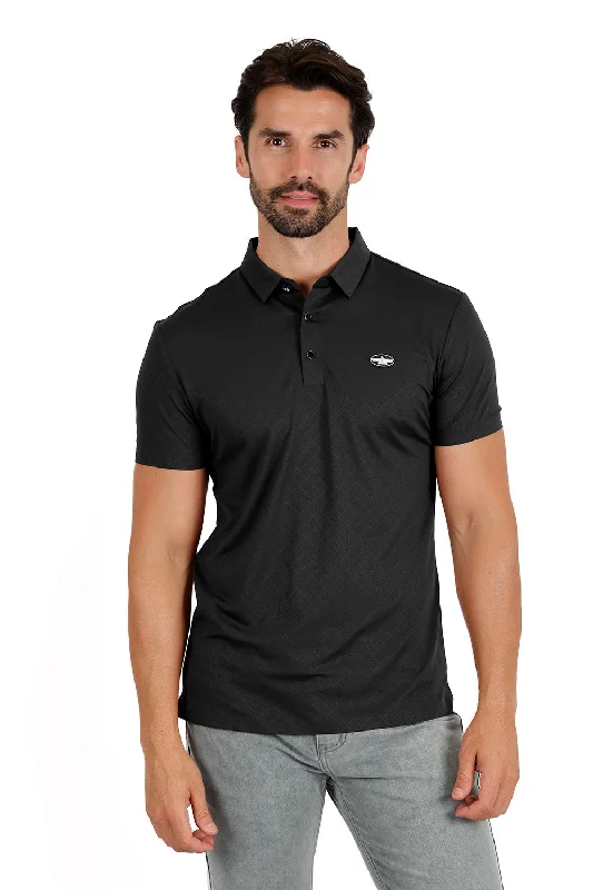 Men's vintage - inspired retro polo shirts with unique patternsSpin Sketch Polo Shirt