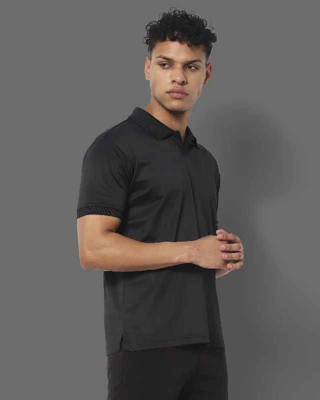 Men's reversible polo shirts with two different looksSwift Dry Polo : Black