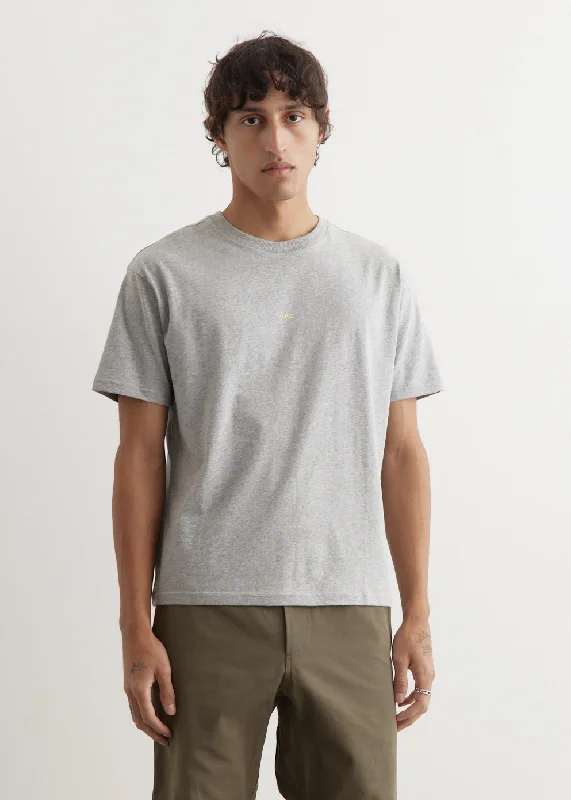 Men's slim - fit graphic t - shirts with vintage rock band printsBoxy Micro Logo T-Shirt Men's slim - fit graphic t - shirts with vintage rock band printsBoxy Micro Logo T-Shirt