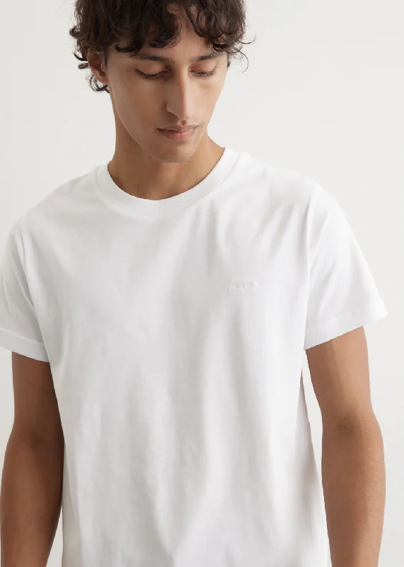 Men's button - front t - shirts with a unique artistic printStandard APC Brodee T-Shirt Men's button - front t - shirts with a unique artistic printStandard APC Brodee T-Shirt