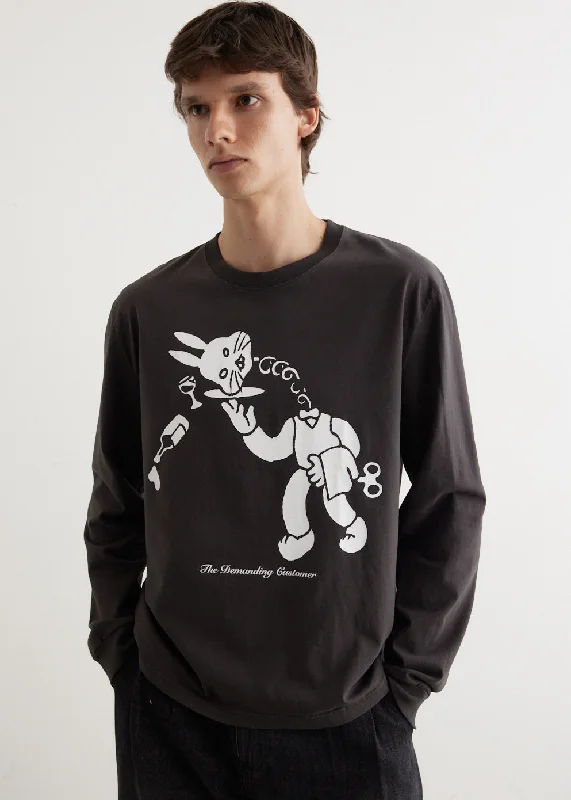 Men's eco - friendly recycled t - shirts for sustainable fashion choicesTour Long Sleeve T-Shirt