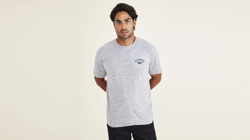 Men's long sleeve classic fit polo shirts with embroidered logosWings & Anchor Graphic Tee, Slim Fit Men's long sleeve classic fit polo shirts with embroidered logosWings & Anchor Graphic Tee, Slim Fit