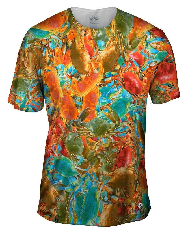Men's UV - protection t - shirts for outdoor activities in the sunAll You Can Eat Crab Men's UV - protection t - shirts for outdoor activities in the sunAll You Can Eat Crab