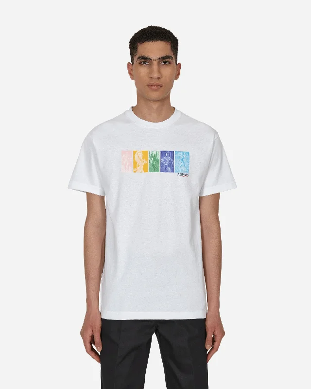 Men's thermal t - shirts with a high - neck design for cold weatherFlex T-Shirt White Men's thermal t - shirts with a high - neck design for cold weatherFlex T-Shirt White