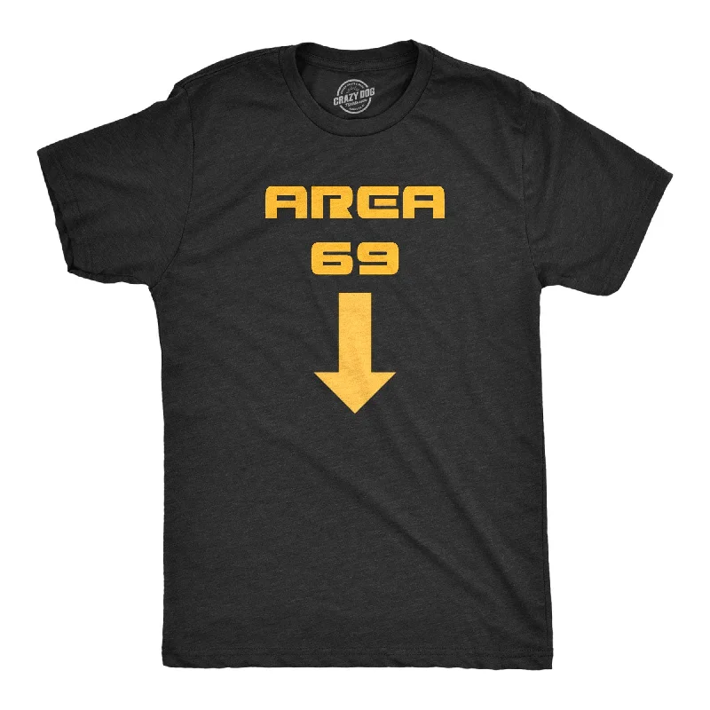 Men's polo t - shirts with a contrast collar for a preppy lookArea 69 Men's T Shirt