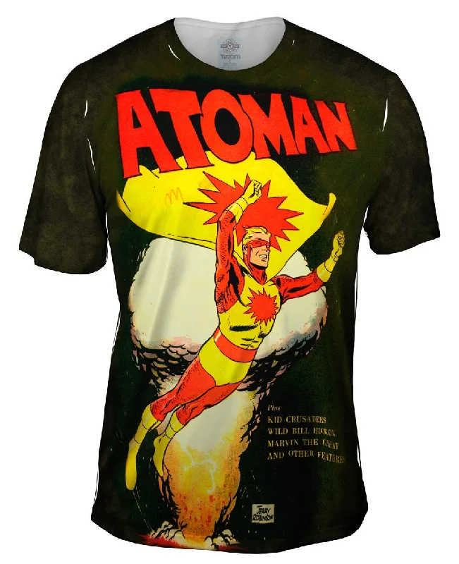 Men's plus - size pocket t - shirts with a classic lookAtoman Comic Retro