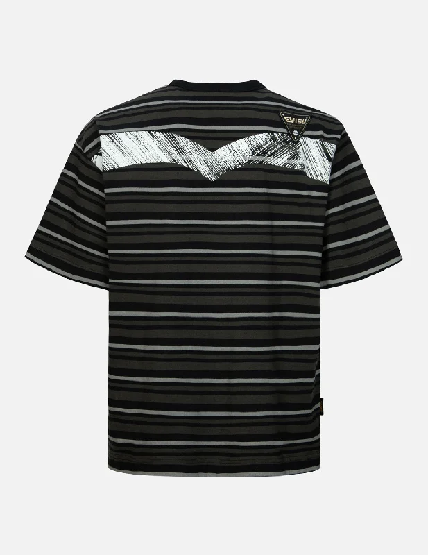 Men's antimicrobial t - shirts for odor - free freshness during travelBadges and Brushstroke Daicock Print Loose Fit T-shirt Men's antimicrobial t - shirts for odor - free freshness during travelBadges and Brushstroke Daicock Print Loose Fit T-shirt