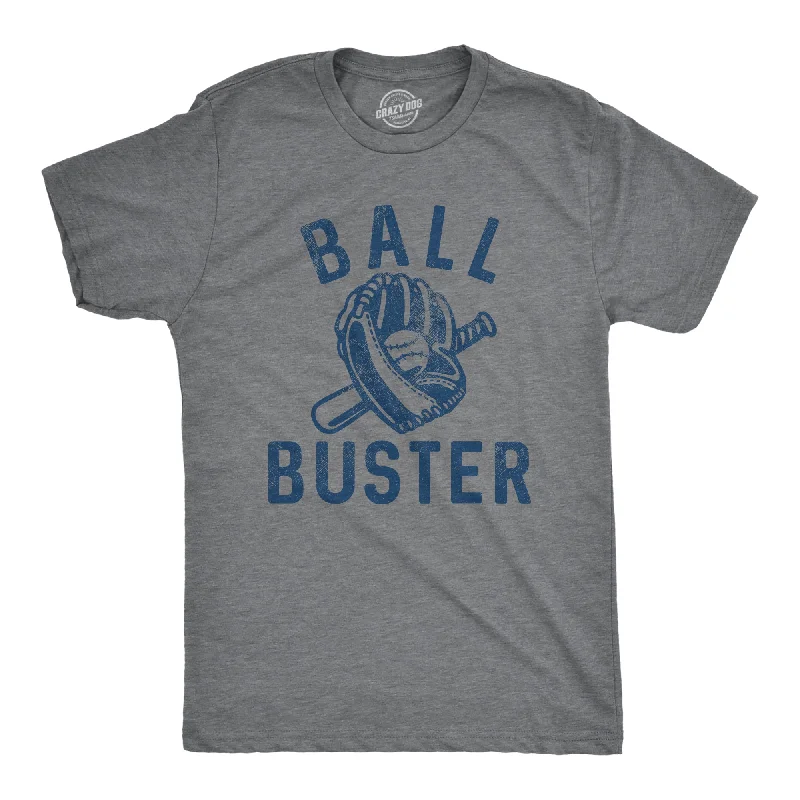 Men's UV - protection t - shirts for outdoor activities in the sunBall Buster Baseball Men's T Shirt Men's UV - protection t - shirts for outdoor activities in the sunBall Buster Baseball Men's T Shirt