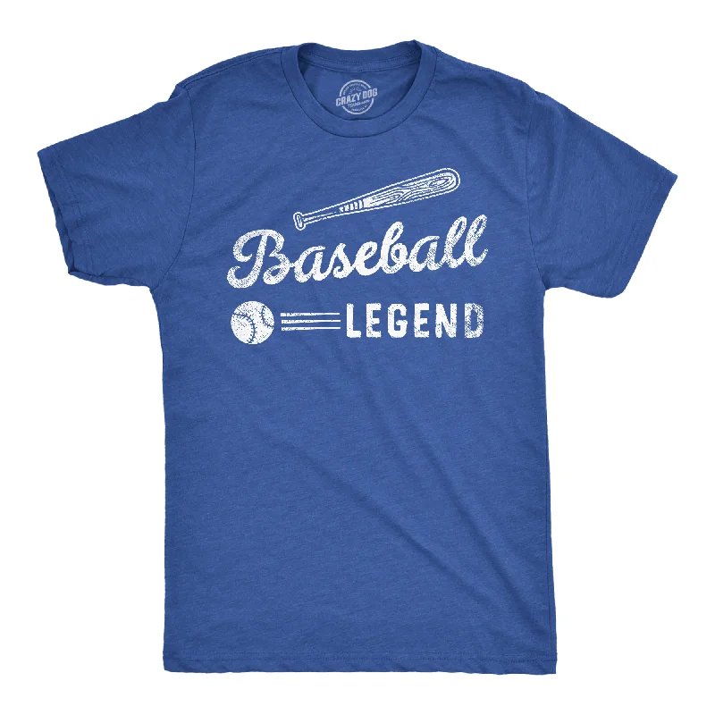 Men's tie - dye t - shirts with a bohemian styleBaseball Legend Men's T Shirt