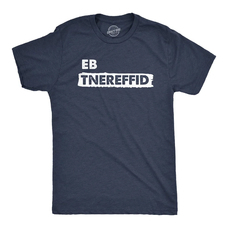 Men's eco - friendly recycled t - shirts for sustainable fashion choicesBe Different Backwards Men's T Shirt Men's eco - friendly recycled t - shirts for sustainable fashion choicesBe Different Backwards Men's T Shirt