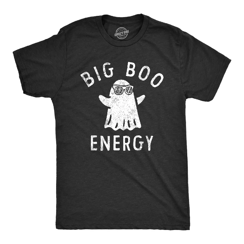 Men's distressed denim - look t - shirts with a rugged appealBig Boo Energy Men's T Shirt Men's distressed denim - look t - shirts with a rugged appealBig Boo Energy Men's T Shirt
