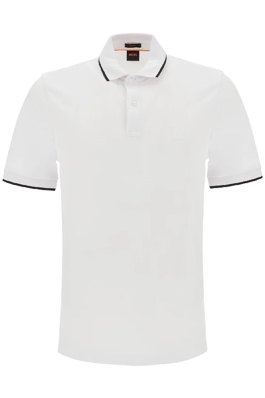 Men's smart - casual checkered t - shirts for semi - formal occasionsBoss Men's Slim Fit Piqué Polo Shirt With Tipped Men's smart - casual checkered t - shirts for semi - formal occasionsBoss Men's Slim Fit Piqué Polo Shirt With Tipped