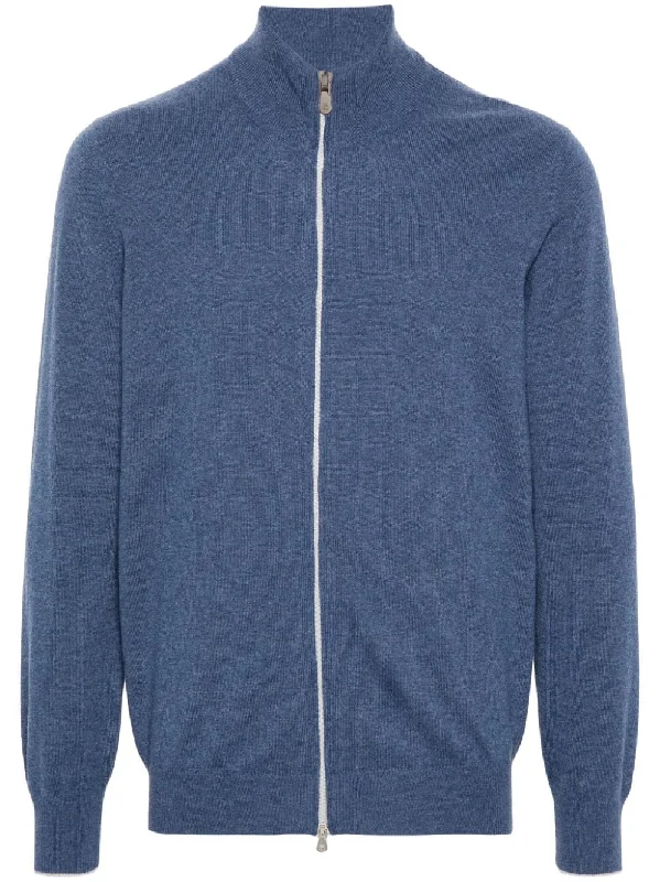 Men's tie - dye t - shirts with a bohemian styleBrunello Cucinelli Men's Sweaters blue Men's tie - dye t - shirts with a bohemian styleBrunello Cucinelli Men's Sweaters blue