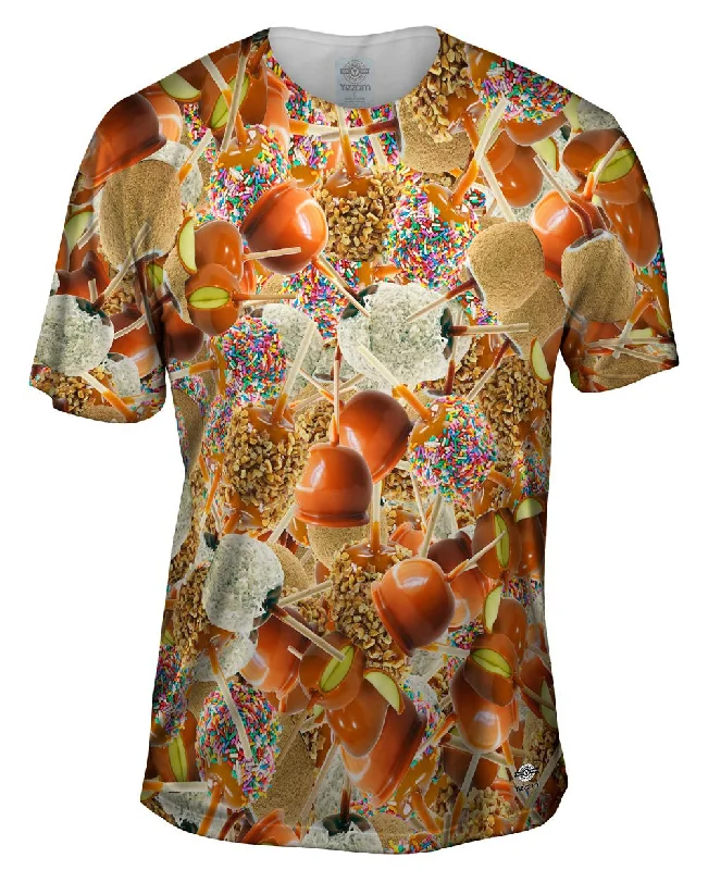 Men's lightweight performance t - shirts for running marathonsCarmel Apples Jumbo