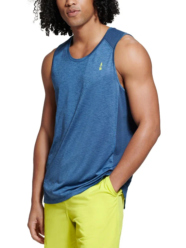 Men's smart - casual checkered t - shirts for semi - formal occasionsCliff Mens Slub Jersey Tank Top Men's smart - casual checkered t - shirts for semi - formal occasionsCliff Mens Slub Jersey Tank Top