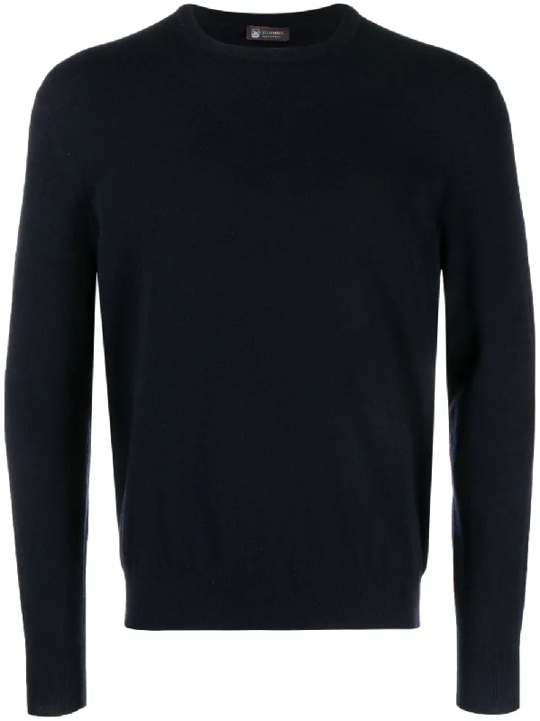 Men's long - sleeve henley t - shirts with button - down placketsColombo Men's Sweaters blue Men's long - sleeve henley t - shirts with button - down placketsColombo Men's Sweaters blue