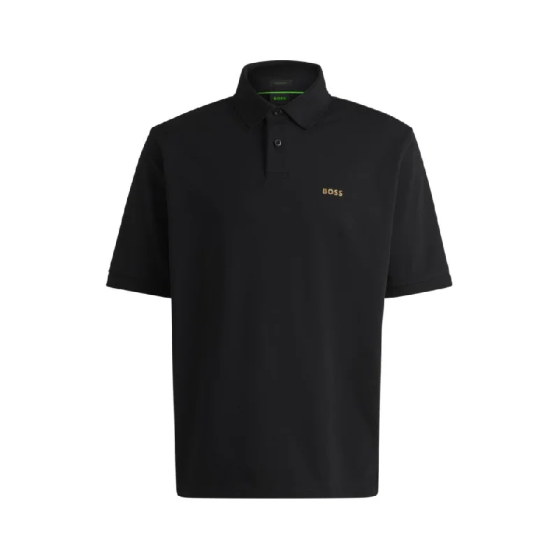 Men's UV - protection t - shirts for outdoor activities in the sunCotton-jersey polo shirt with printed artwork Men's UV - protection t - shirts for outdoor activities in the sunCotton-jersey polo shirt with printed artwork