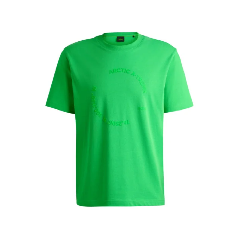 Men's eco - friendly recycled t - shirts for sustainable fashion choicesCotton-jersey relaxed-fit T-shirt with seasonal artwork Men's eco - friendly recycled t - shirts for sustainable fashion choicesCotton-jersey relaxed-fit T-shirt with seasonal artwork