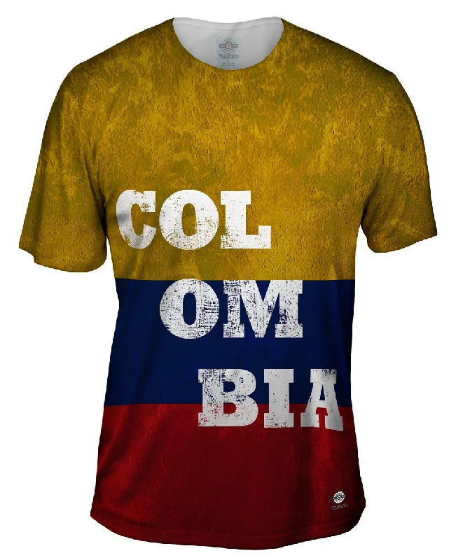Men's lightweight performance t - shirts for running marathonsDirty Colombia