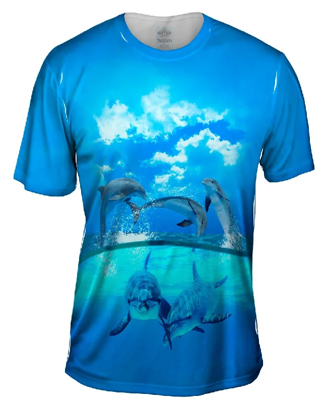 Men's UV - protection t - shirts for outdoor activities in the sunDolphin 005