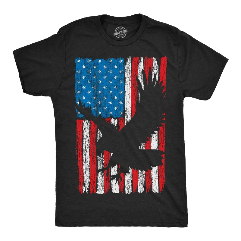 Men's plus - size pocket t - shirts with a classic lookEagle In Flag Men's T Shirt